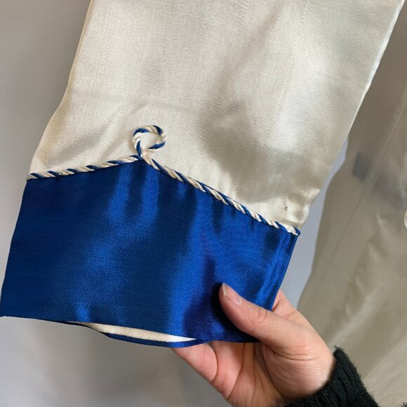 Vintage 40s Souvenir Pajama Robe Loungewear Set with Box - Picture 4 of 15